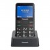 Мобільний телефон Panasonic KX-TU155 Black (KX-TU155EXBN)