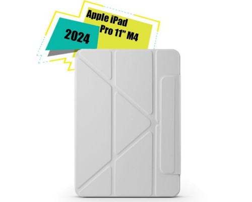 Чохол до планшета BeCover Ultra Slim Origami Magnetic Apple iPad Pro 11" M4 2024 Gray (712962)