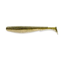Силікон рибальський FishUP U-Shad 3" 202 - Green Pumpkin/Pearl (9шт/уп) (1864.15.13)