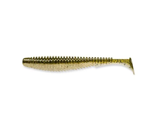 Силікон рибальський FishUP U-Shad 3" 202 - Green Pumpkin/Pearl (9шт/уп) (1864.15.13)
