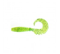 Силікон рибальський FishUP Fancy Grub 1" 026 - Flo Chartreuse/Green (12шт/уп) (1862.02.23)