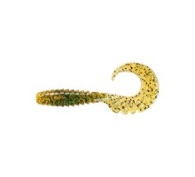 Силікон рибальський FishUP Fancy Grub 2" 036 - Caramel/Green&Black (10шт/уп) (1862.00.54)