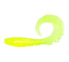 Силікон рибальський FishUP Fancy Grub 2" 046 - Lemon (10шт/уп) (1864.04.11)