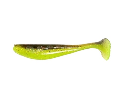 Силікон рибальський FishUP Wizzle Shad 3" 203 - Green Pumpkin/Flo Chartreuse (8шт/уп) (1864.06.56)