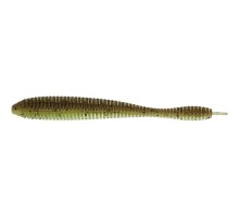 Силікон рибальський Reins Bubbling Shaker 4" B08 Green Pumpkin Chart Melon (9 шт/уп.) (1552.08.50)