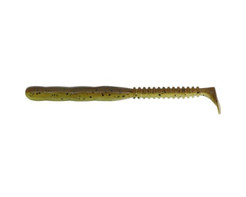 Силікон рибальський Reins Rockvibe Shad 4" B08 Green Pumpkin Chart Melon (9 шт/уп.) (1552.08.98)