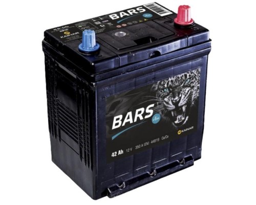Акумулятор автомобільний Bars 42Ah ASIA Ев (-/+) (350EN)