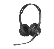 Навушники Sandberg Wireless Headset ANC+ENC Bluetooth Black (126-44)
