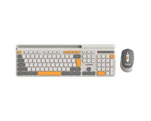 Комплект Canyon HSET-W5 Wireless UA Beige (CNS-HSETW5BG)