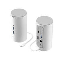 Концентратор Vention USB3.1 Type-C to HDMI/VGA/USB3.0x3/RJ45/SD/TF/TRRS 3.5m/PD/DC100W12-in-1 (TPHWC-EU)