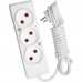 Мережевий подовжувач TECCO 5м 3 поста white (8681277841323)