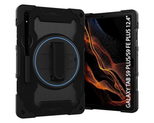 Чохол до планшета BeCover Samsung Galaxy Tab S9 Plus (SM-X810/SM-X816)/S9 FE Plus (SM-X610/SM-X616) 12.4" Black (712917)