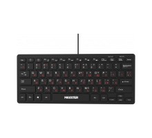 Клавіатура Maxxter KBM-C01B-UA USB UA Black (KBM-C01B-UA)