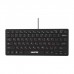 Клавіатура Maxxter KBM-C01B-UA USB UA Black (KBM-C01B-UA)