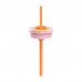 Термокружка Kambukka Rio Pink Papaya 950 мл Коралова з жовтим (11-08002)