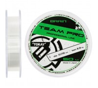 Волосінь Brain Team Pro 50m (clear) 0.172mm 2.9kg (1858.26.86)