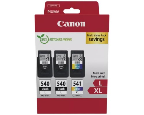 Картридж Canon PG-540 Multipack PG-540L*2/CL-541XL 2xBK, Color (5224B017)