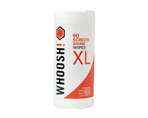 Серветки Whoosh! Screen Shine 90 WIPES XL + 1microfiber 14х14cm (1FG90WP)