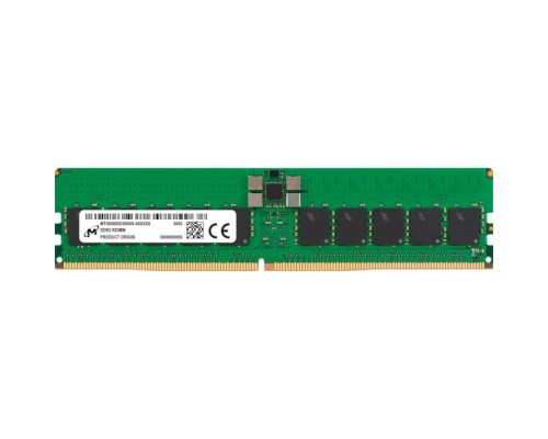 Модуль пам'яті для сервера Micron DDR5 RDIMM 32GB 2Rx8 5600 CL46 (16Gbit) (Single Pack) (MTC20F2085S1RC56BR)