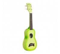 Укулеле Kala Makala Dolphin Green Apple Burst Ukulele (231427)