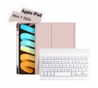 Чохол до планшета BeCover with keyboard Apple iPad Mini 7 2024 Pink (712996)