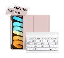 Чохол до планшета BeCover with keyboard Apple iPad Mini 7 2024 Pink (712996)