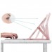 Чохол до планшета BeCover with keyboard Apple iPad Mini 7 2024 Pink (712996)
