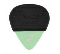 Медіатор Fender Mojo Grip Dura-Tone 0.58 Delrin Picks 3 Pack Surf Green (236997)