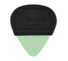 Медіатор Fender Mojo Grip Dura-Tone 0.58 Delrin Picks 3 Pack Surf Green (236997)
