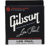 Струни для гітари Gibson SEG-LP9 Les Paul Pure Nickel Wound (09-42) (A001569)