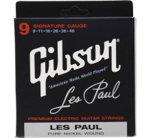 Струни для гітари Gibson SEG-LP9 Les Paul Pure Nickel Wound (09-42) (A001569)