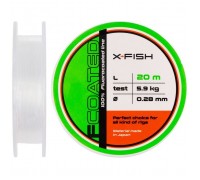 Флюорокарбон X-Fish FCoated 20m 0.28mm 5.9kg (1917.01.46)
