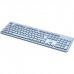 Клавіатура Canyon HKB-W01 Silent Wireless UA Blue (CNS-HKBW01BL)