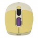 Мишка Canyon MW-26 LCD Silent Wireless/Bluetooth Yellow (CNS-CMSW26Y)