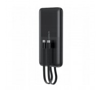 Батарея універсальна Choetech 10000mAh 22,5W, MicroUSB, USB-A, USB-C, build-in USB-C/Lightning cable (B654-BK)