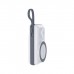 Батарея універсальна Choetech Magnetic Wireless 20000mAh 22.5W, PD, QC/3.0, Apple Watch charger, White (B696-GW)