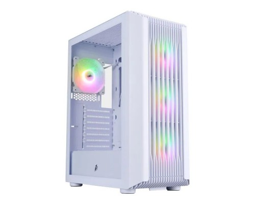 Корпус 1stPlayer H6-WH-4F7-W