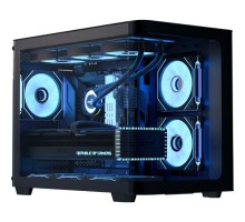 Корпус AeroCool P300C-G-BK-v1 Black (ACCS-PN02033.11)