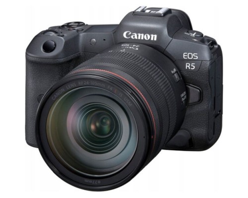 Цифровий фотоапарат Canon EOS R5 + RF 24-105 f/4.0 L IS (4147C069)