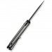 Ніж Civivi Button Lock Elementum II, Grey Aluminum, Darkwash (C18062PD-1)