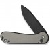 Ніж Civivi Button Lock Elementum II, Grey Aluminum, Darkwash (C18062PD-1)
