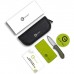 Ніж Civivi Qubit, Green Aluminum, Damascus (C22030E-DS1)