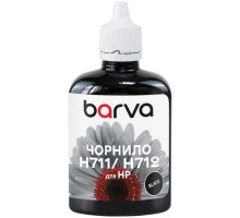Чорнило Barva HP 711/712 100ml BK, pigment (H711-853)