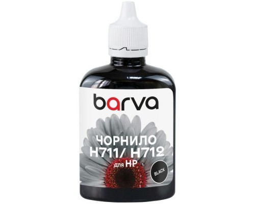 Чорнило Barva HP 711/712 100ml BK, pigment (H711-853)