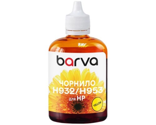 Чорнило Barva HP 933/951/953 100ml, yellow , pigment (H933-803)