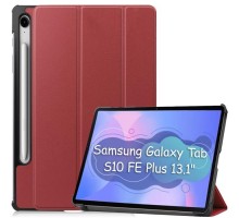 Чохол до планшета BeCover Smart Case Samsung Galaxy Tab S10 FE Plus (SM-X620/SM-X626) 13.1" Red Wine (713385)