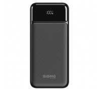 Батарея універсальна Sigma X-power SI30A4QL 30000mAh, PD/20W, QC22.5W, LED, cable 20w, black (4827798787311)