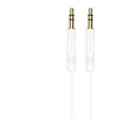 Кабель мультимедійний 3.5mm M to 3.5mm M 16 white BOROFONE (6974443389173)