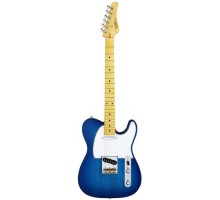 Електрогітара FGN Illiad Boundary Series Transparent Blue Sunburst (BTL-M/TBS)