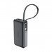 Батарея універсальна Acefast 10000mAh 30W PD, USB-C witch cable, USB-A, Li-Pol, M7 Black (6974316283379)